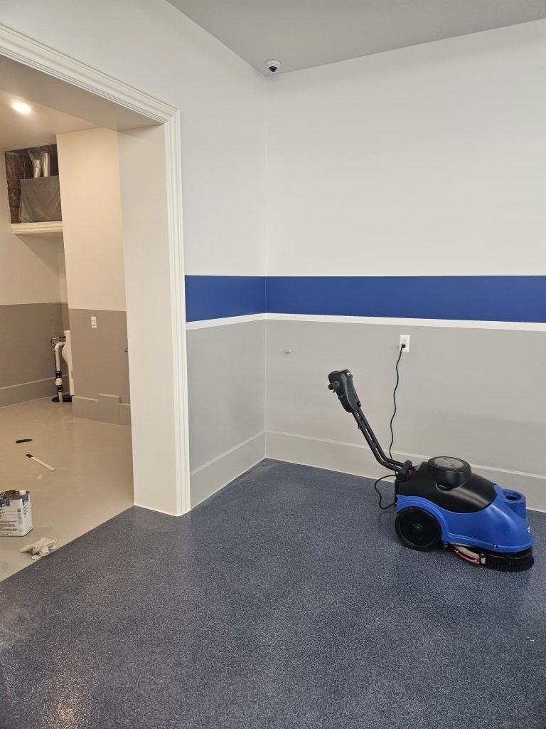 Basement finish & epoxy floor coating